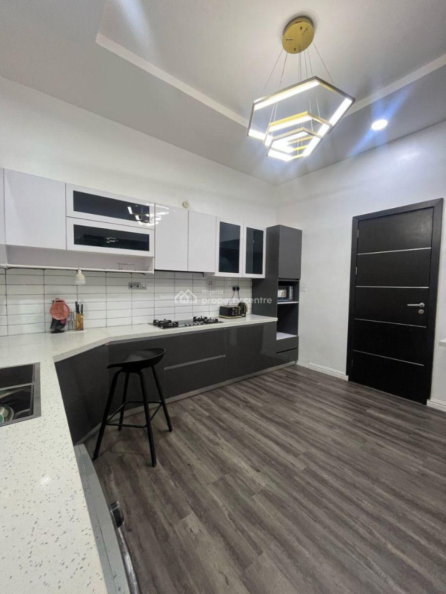 Furnished 4 Bedroom Semi Detached Duplex with a Bq at Osapa London., Osapa, Lekki, Lagos, Semi-detached Duplex for Rent