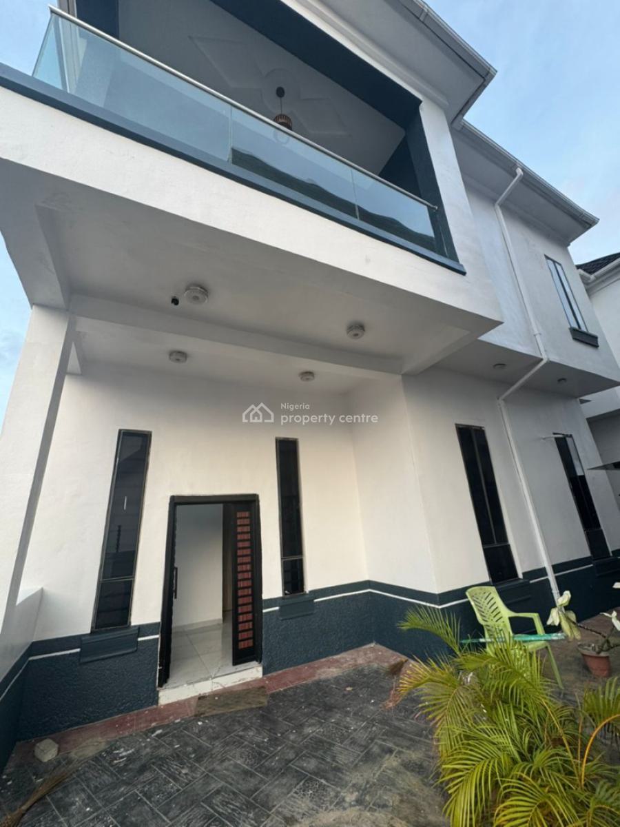 5 Bedroom Duplex with Bq in a Secured Estate, Ajah, Lagos, Detached Duplex for Rent