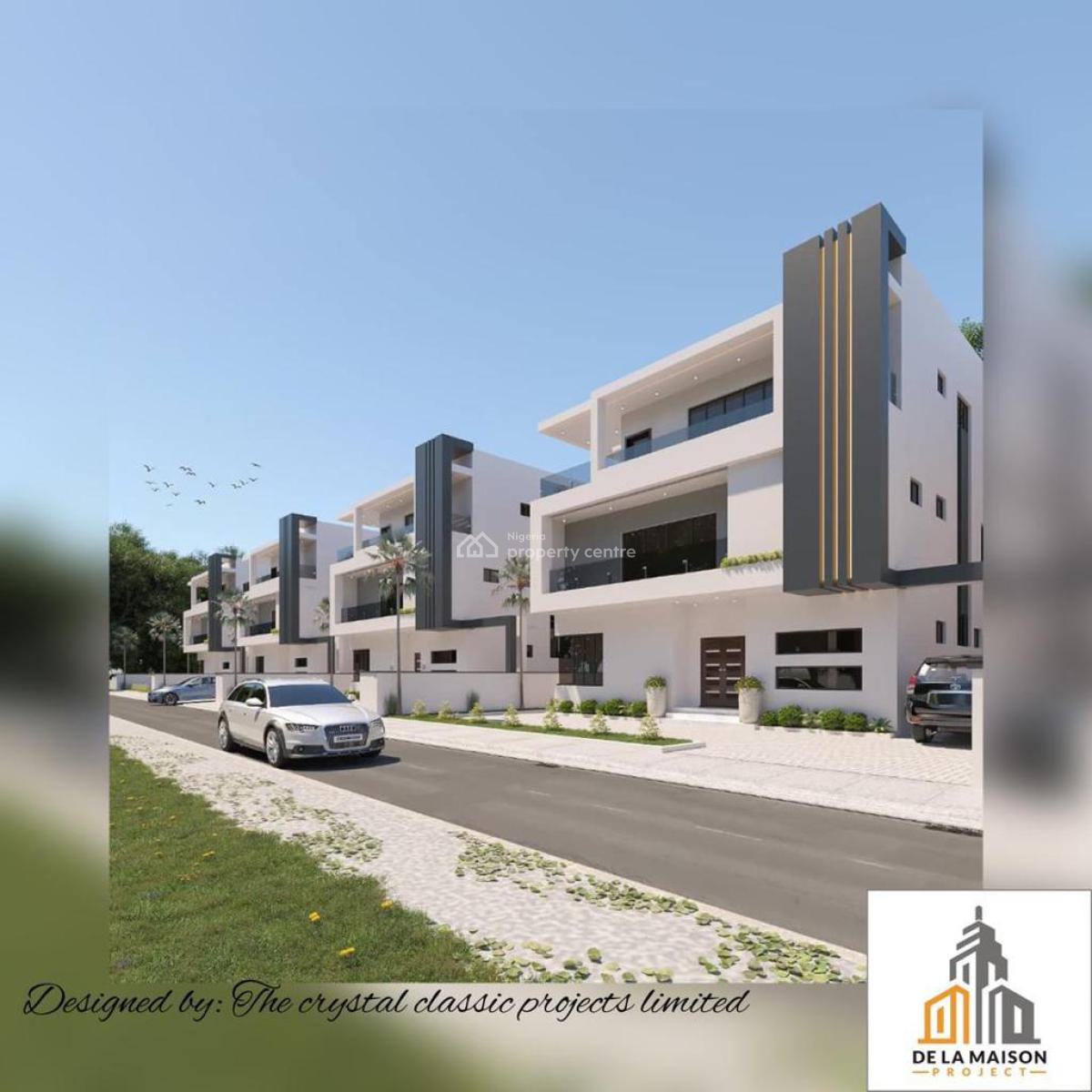 5 Bedroom Fully Detached Duplex Off Plan Project, Orchid, Lekki, Lagos, Detached Duplex for Sale