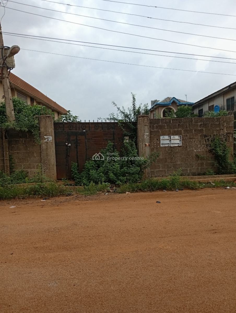 Fenced and Gated Plot of Land at Abulodu Egbeda Lagos, Oduwale Street Abulodu, Egbeda, Alimosho, Lagos, Land for Sale