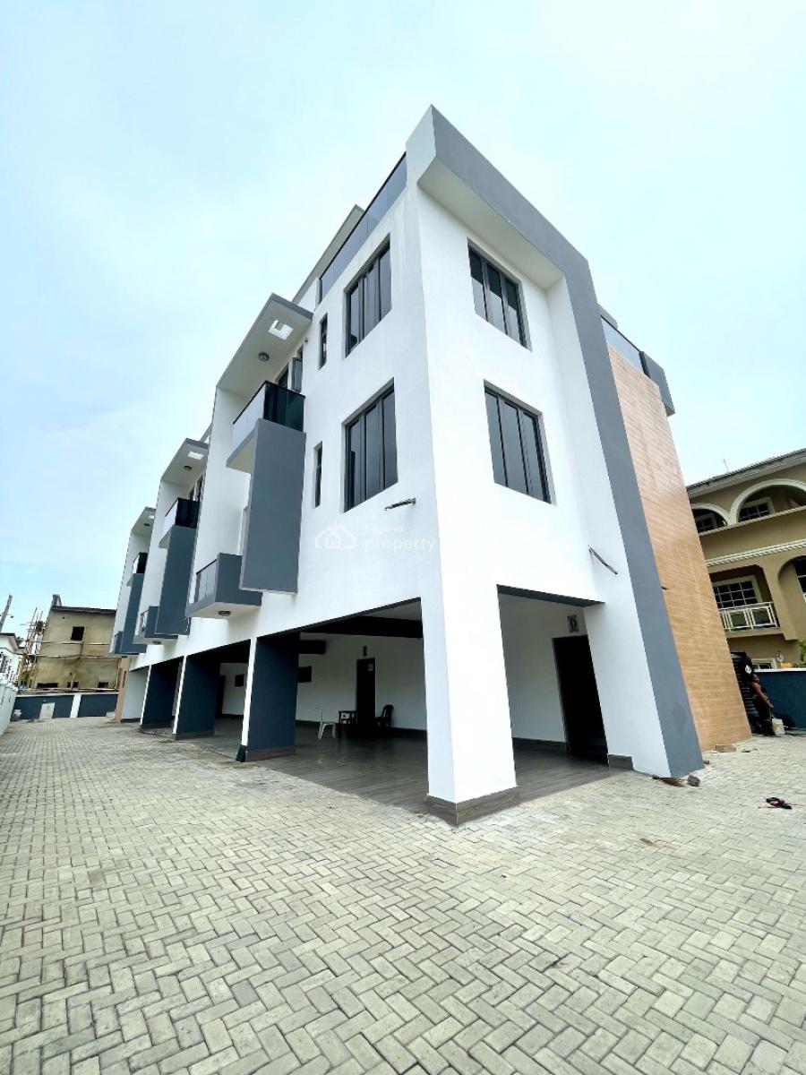 5 Bed Terrace Duplex and Penthouse with Swimming Pool, Ajah, Lagos, Terraced Duplex for Sale