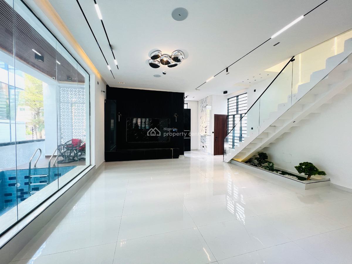 Contemporary 5 Bedroom Duplex with Swimming Pool, Agungi Lekki Lagos, Agungi, Lekki, Lagos, Detached Duplex for Sale