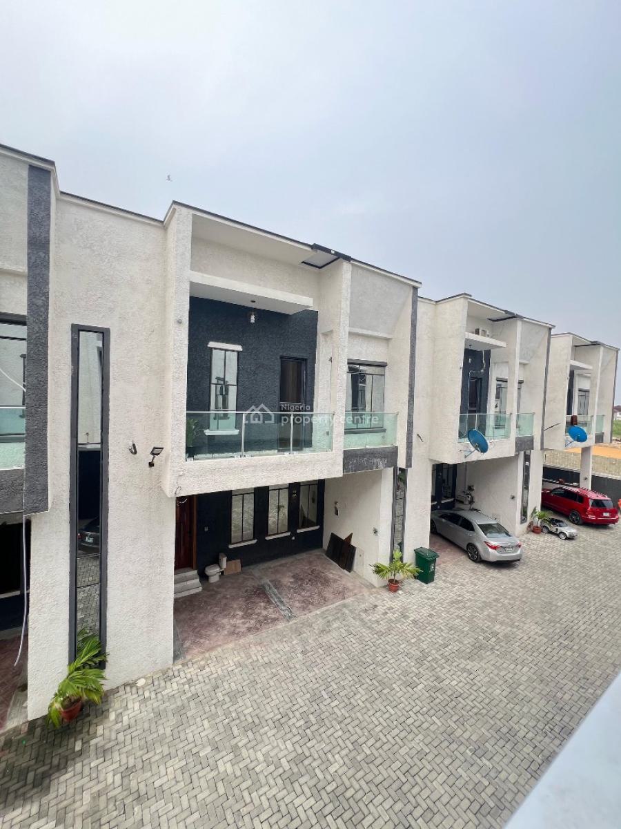 Perfectly Built 4 Bedroom Terraced Duplex ., Lekki, Ikota, Lekki, Lagos, Terraced Duplex for Sale