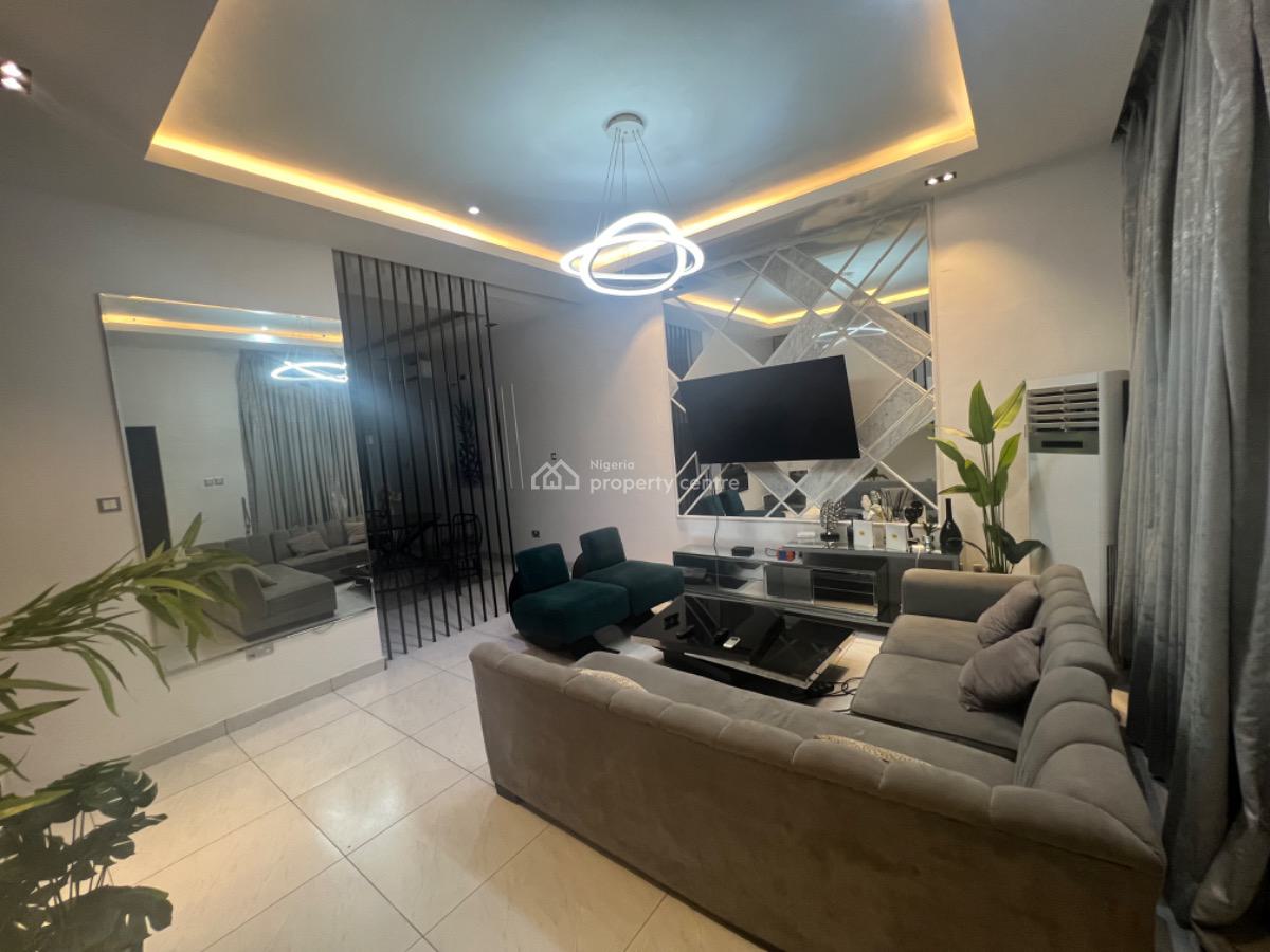 Stylishly Furnished 4 Bedroom Terraced Duplex with Bq, Lekki Phase 1, Lekki, Lagos, Terraced Duplex for Rent