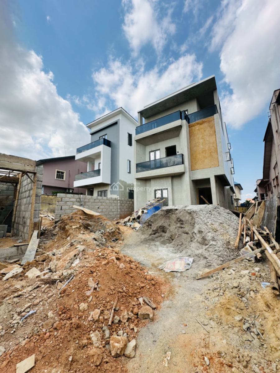 Spaciously Built 6 Bedroom Fully Detached Duplex with a Pool and Bq, Gra Phase 2, Magodo, Lagos, Detached Duplex for Sale