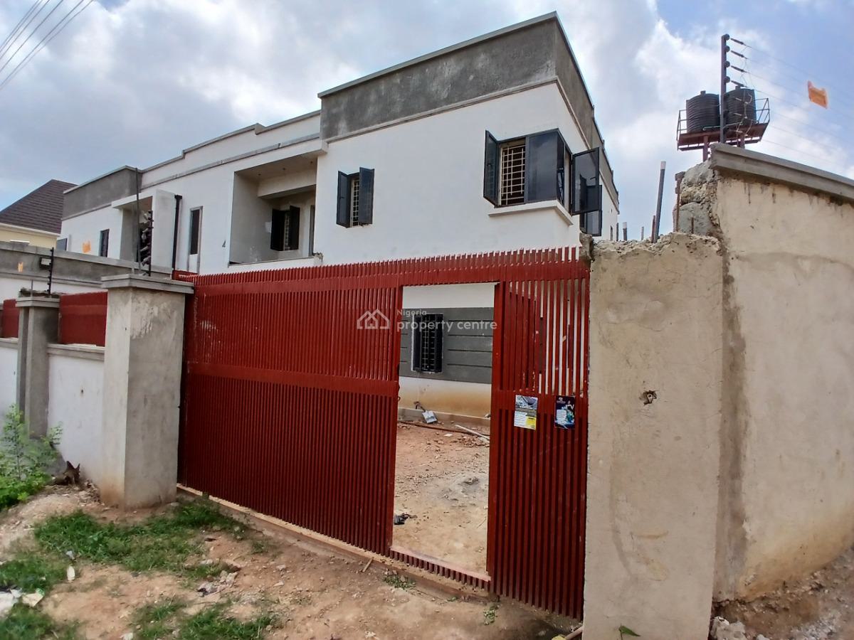 Advance Finished 4-bedroom Semi Detached Duplex with Bq, Fo1 Layout, Kubwa, Abuja, Semi-detached Duplex for Sale