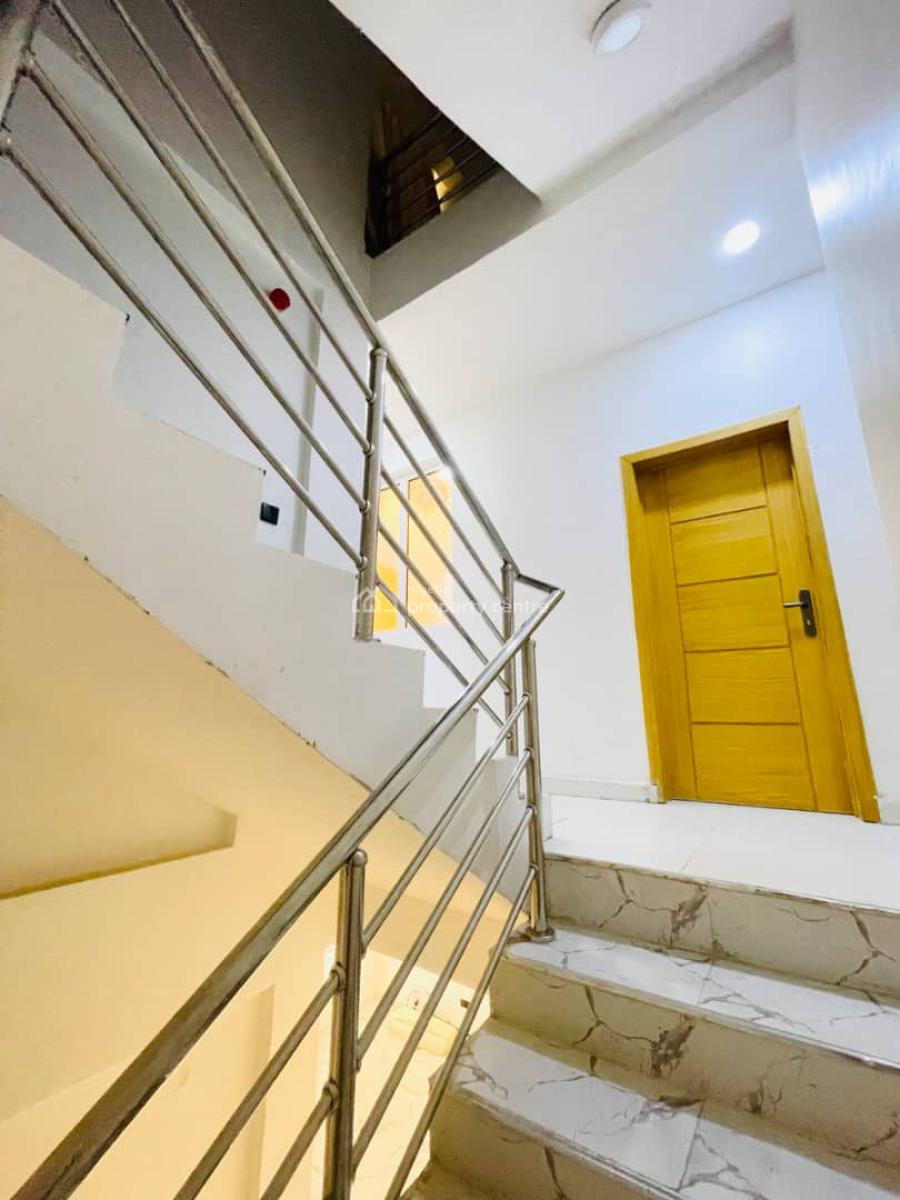 Corner Piece 4 Bedroom Terraced Duplex with Swimming Pool, Rooftop+bq, New Road, Chevron, Ibeju Lekki, Lagos, Terraced Duplex for Rent