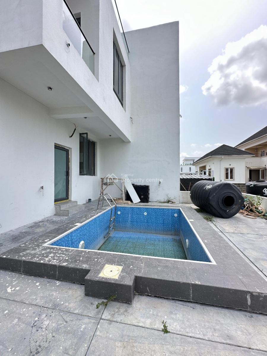 5 Bedroom Semidetached Duplex with Swimming Pool, Gym and Rooftop, Lekki Phase 1, Lekki, Lagos, Semi-detached Duplex for Sale