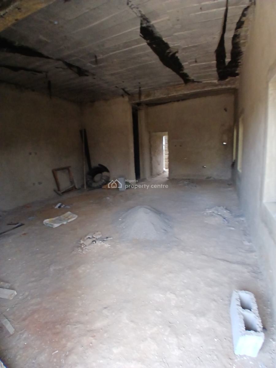 Semi Finished 4 Bedrooms Semi Detached Duplex with 1 Room Bq, Fo1 Layout, Kubwa, Abuja, Semi-detached Duplex for Sale