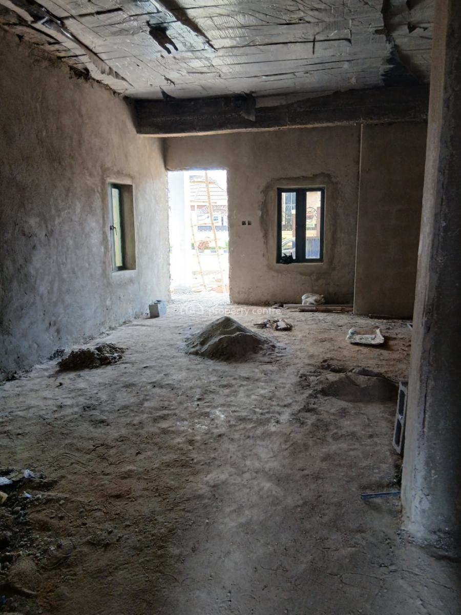 Semi Finished 4 Bedrooms Semi Detached Duplex with 1 Room Bq, Fo1 Layout, Kubwa, Abuja, Semi-detached Duplex for Sale