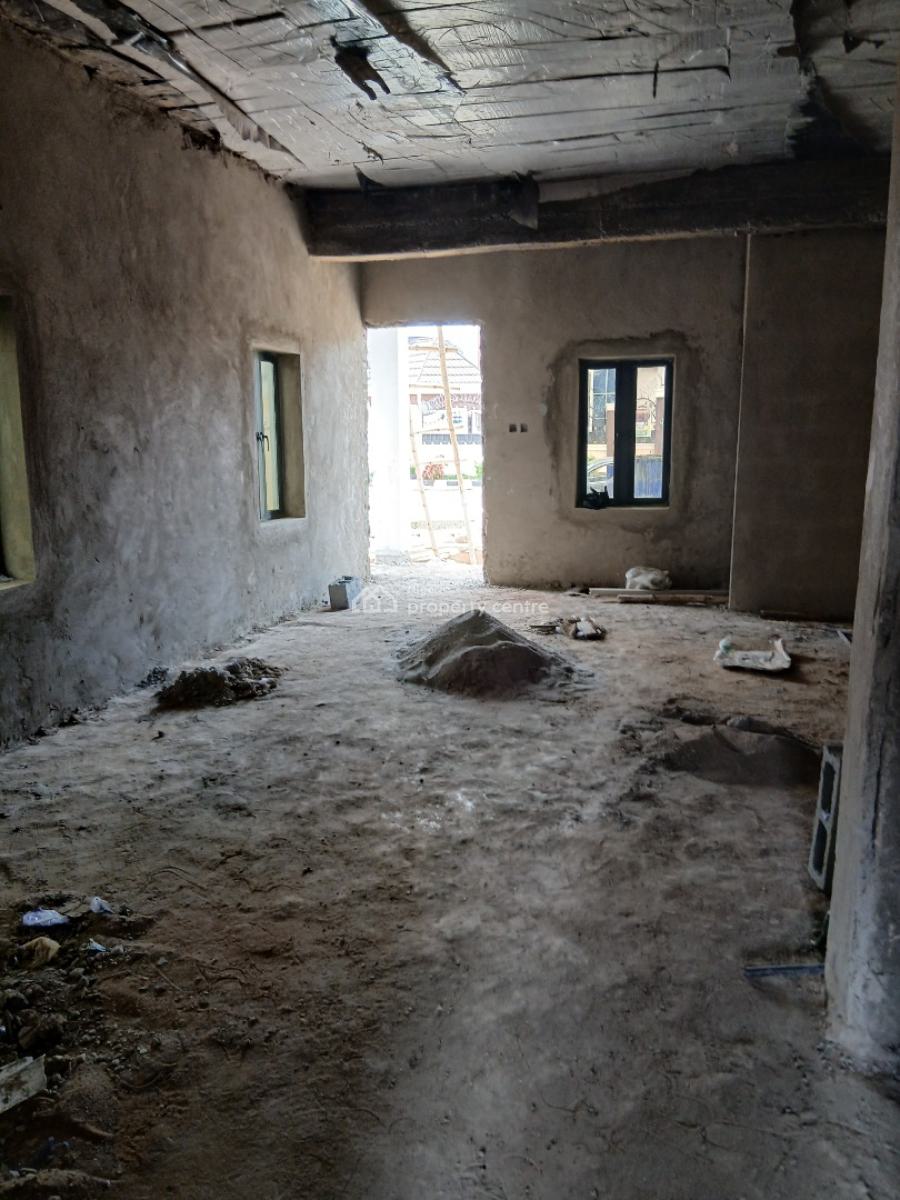 Semi Finished 4 Bedrooms Semi Detached Duplex with 1 Room Bq, Fo1 Layout, Kubwa, Abuja, Semi-detached Duplex for Sale