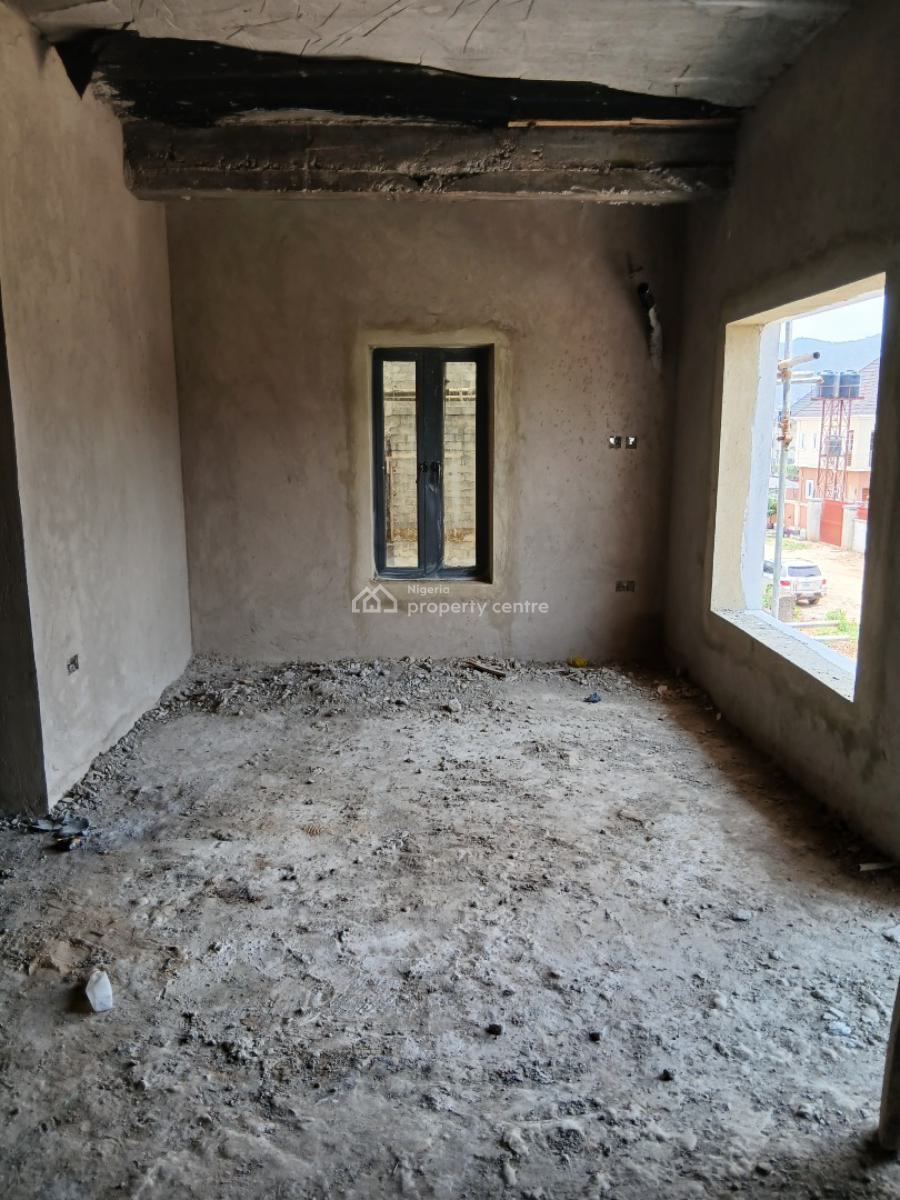 Semi Finished 4 Bedrooms Semi Detached Duplex with 1 Room Bq, Fo1 Layout, Kubwa, Abuja, Semi-detached Duplex for Sale