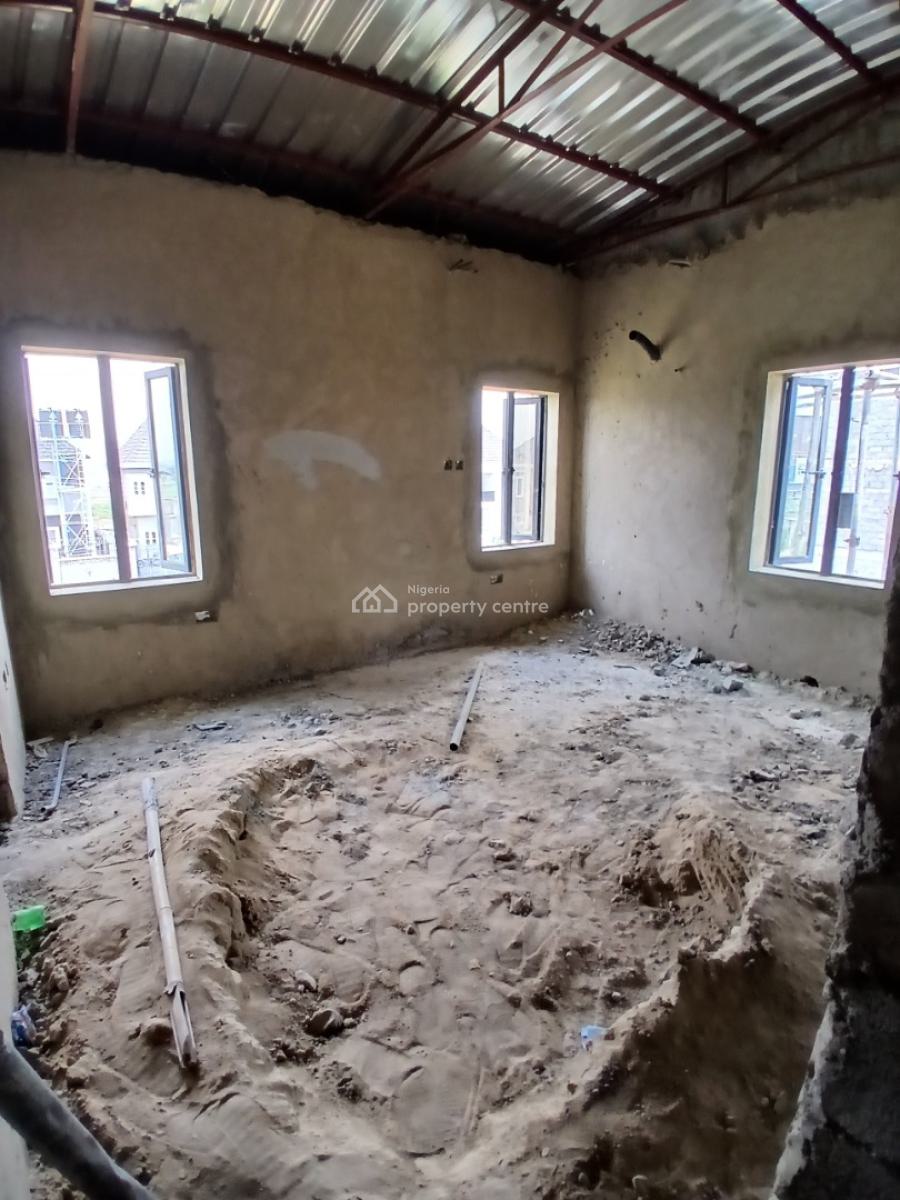Semi Finished 4 Bedrooms Semi Detached Duplex with 1 Room Bq, Fo1 Layout, Kubwa, Abuja, Semi-detached Duplex for Sale