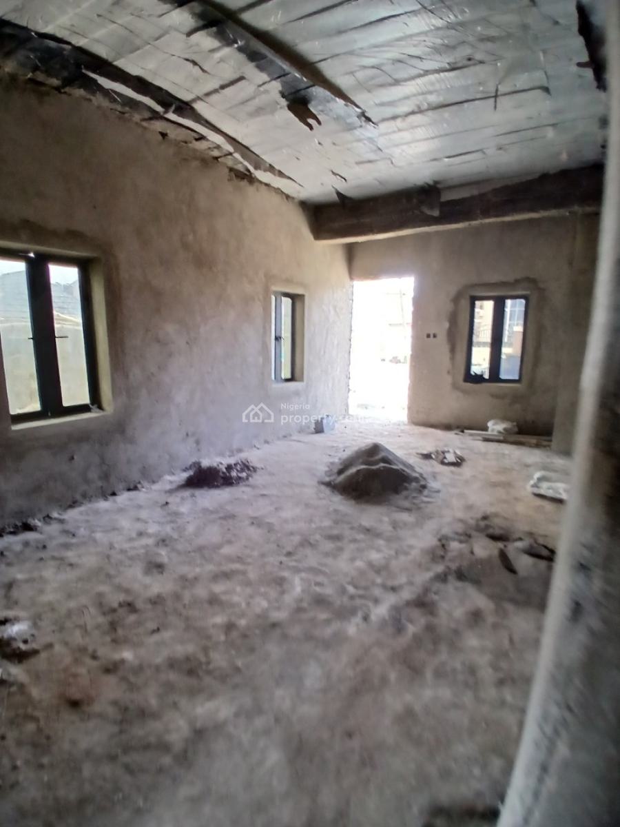 Semi Finished 4 Bedrooms Semi Detached Duplex with 1 Room Bq, Fo1 Close to Military Pension Board, Fo1 Layout, Kubwa, Abuja, Semi-detached Duplex for Sale