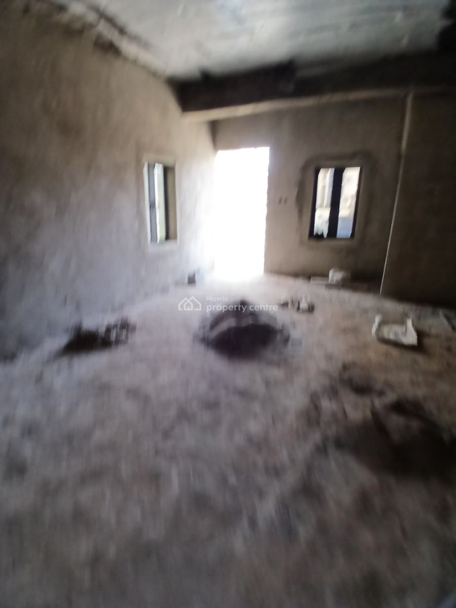 Semi Finished 4 Bedrooms Semi Detached Duplex with 1 Room Bq, Fo1 Close to Military Pension Board, Fo1 Layout, Kubwa, Abuja, Semi-detached Duplex for Sale