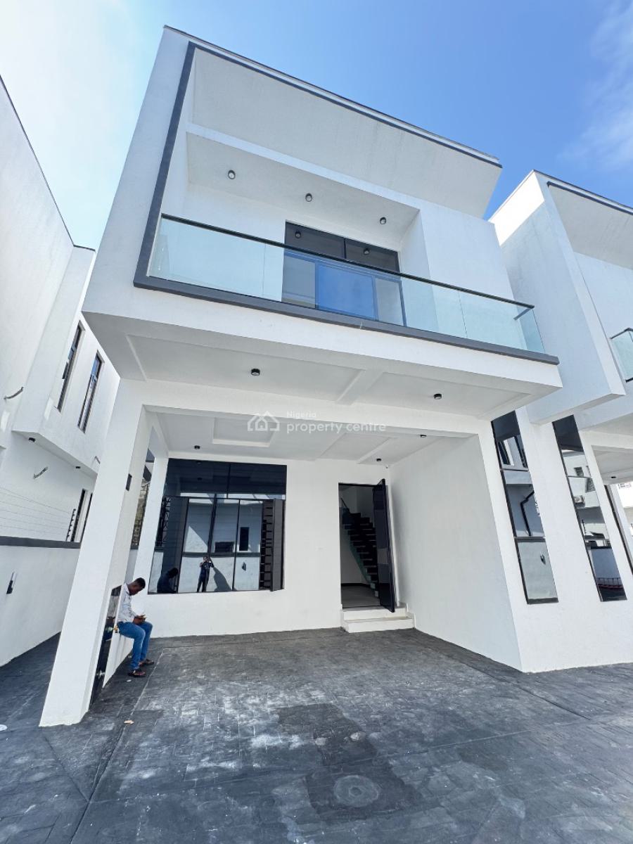 Beautiful 4 Bedroom Semi Detached Duplex with Bq, Ilasan, Ikate, Lekki, Lagos, Semi-detached Duplex for Sale