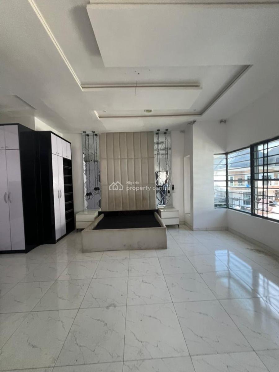 4 Bedroom Semi Detached Duplex ( Semi Furnished), Chevron, Lekki, Lagos, Semi-detached Duplex for Sale