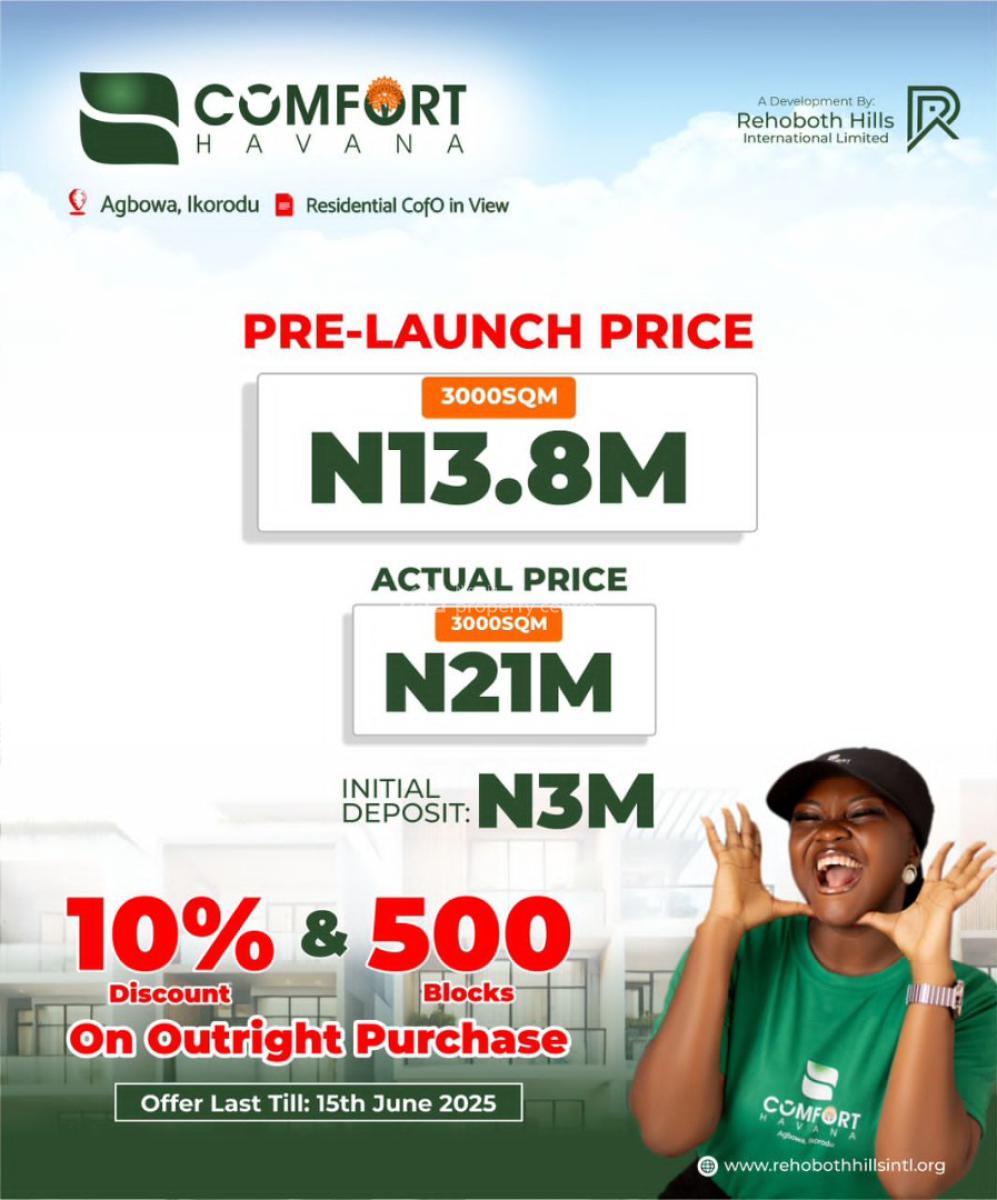 Invest in Most Affordable Property with Great Landmarks and Returns, Agbowa, Ikorodu, Lagos, Mixed-use Land for Sale