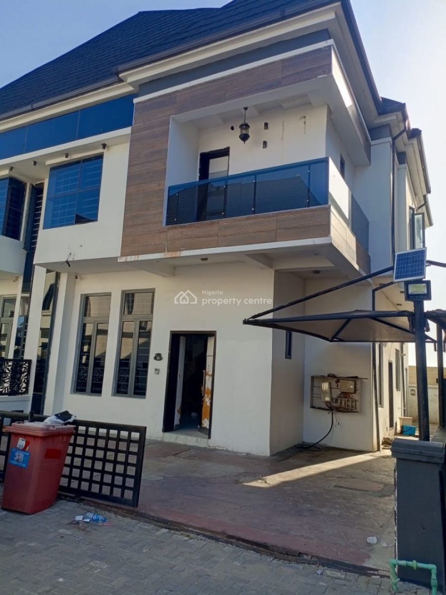 4 Bedroom Semi Detached House with Bq, Angle View Estate, Chevron Alternative, Lekki, Lagos, Semi-detached Duplex for Rent
