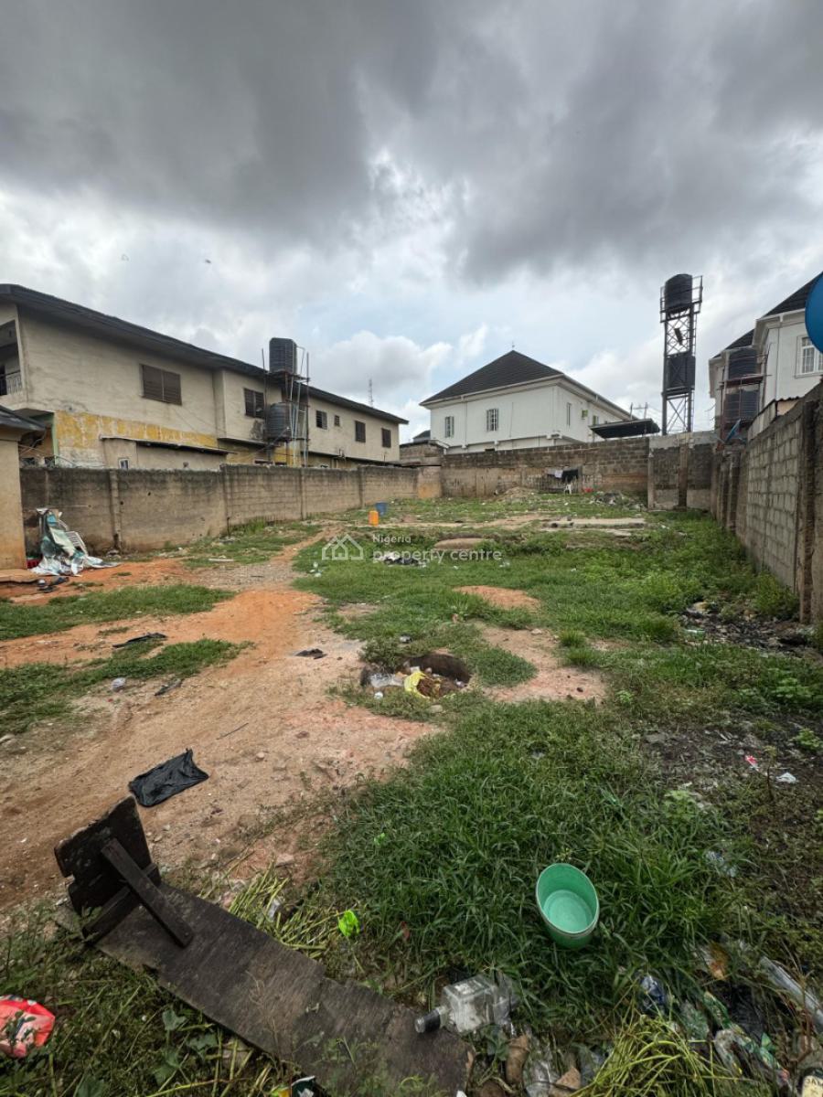an Empty Land Measuring 550sqm Fenced and Gated, in a Lovely Area, Ogba, Ikeja, Lagos, Land for Sale
