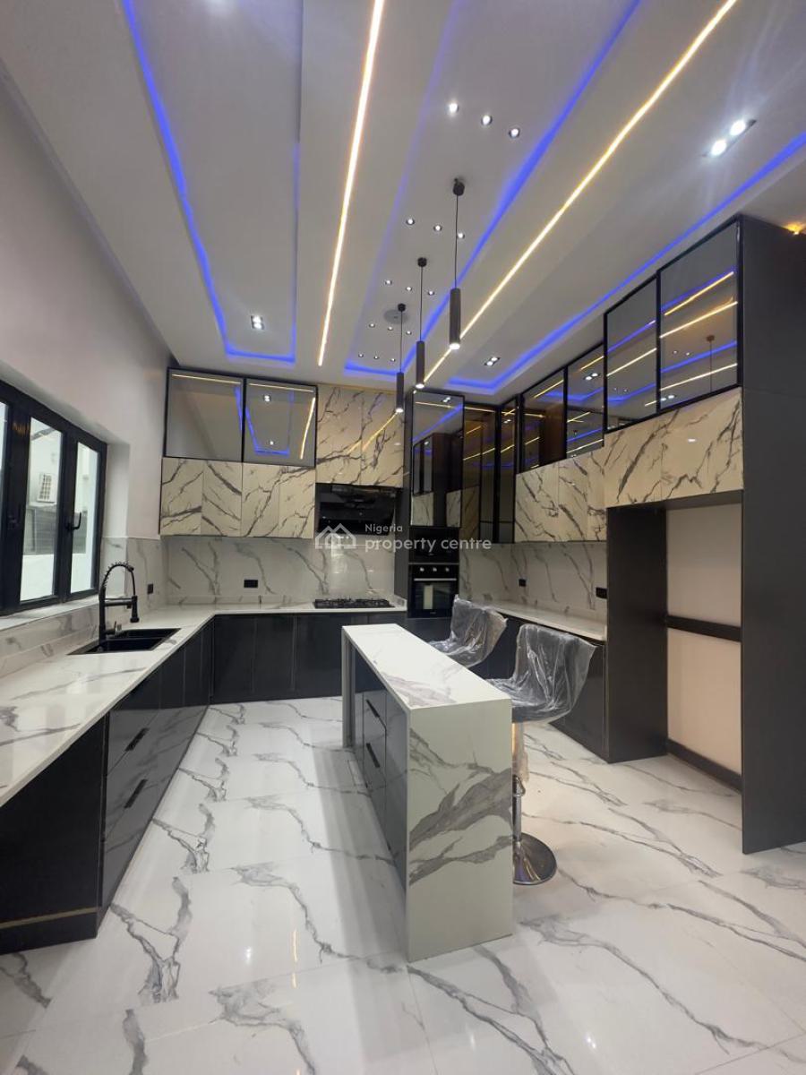 Maximum Luxury:  5 Bed Fully Detached  4 Bedroom  with Pool Duplex, Ajah, Lagos, Detached Duplex for Sale