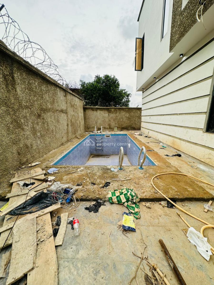 Stunning 4 Bedroom Detached Duplex with Bq and a Swimming Pool., Omole Phase 1, Ikeja, Lagos, Detached Duplex for Sale