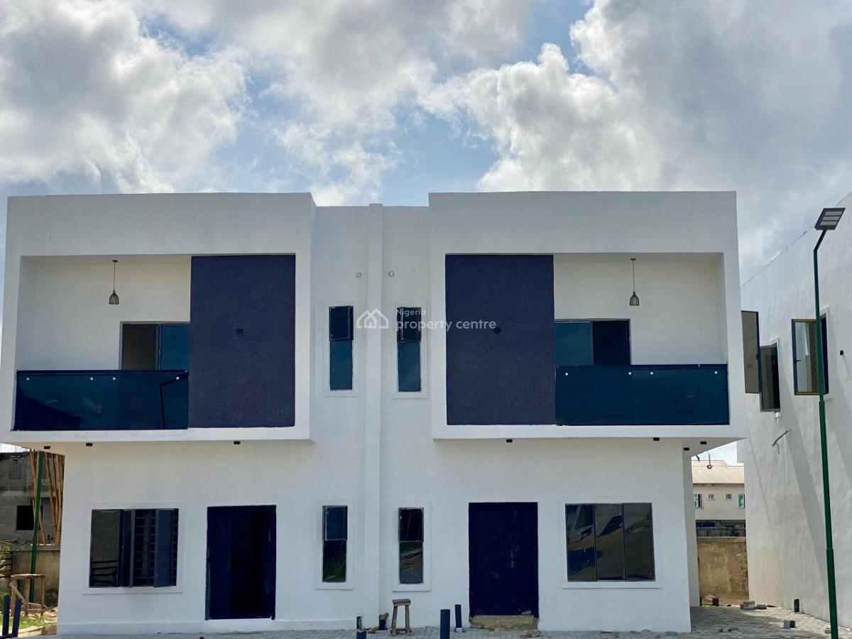 Luxury 3 Bedroom Terrace Duplex, General Paint, Beside Lekki Garden Phase Iv, Sangotedo, Ajah, Lagos, Terraced Duplex for Sale