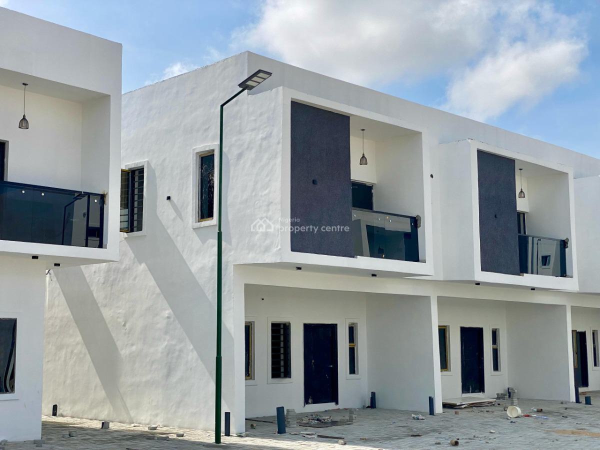 Luxury 3 Bedroom Terrace Duplex, General Paint, Beside Lekki Garden Phase Iv, Sangotedo, Ajah, Lagos, Terraced Duplex for Sale
