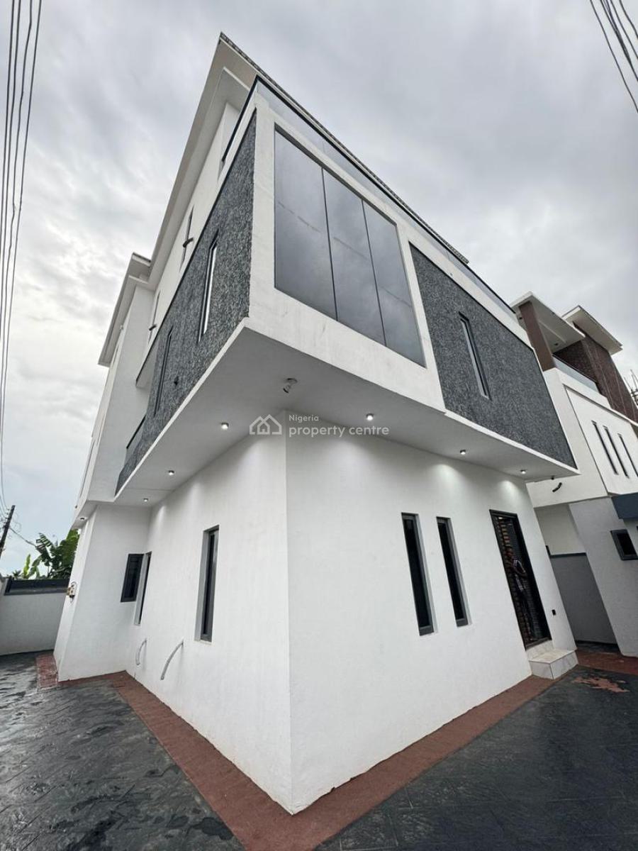 Newly Built 5 Bedroom Fully Detached House with Study Room and Bq, Gra Phase 2, Magodo, Lagos, Detached Duplex for Sale