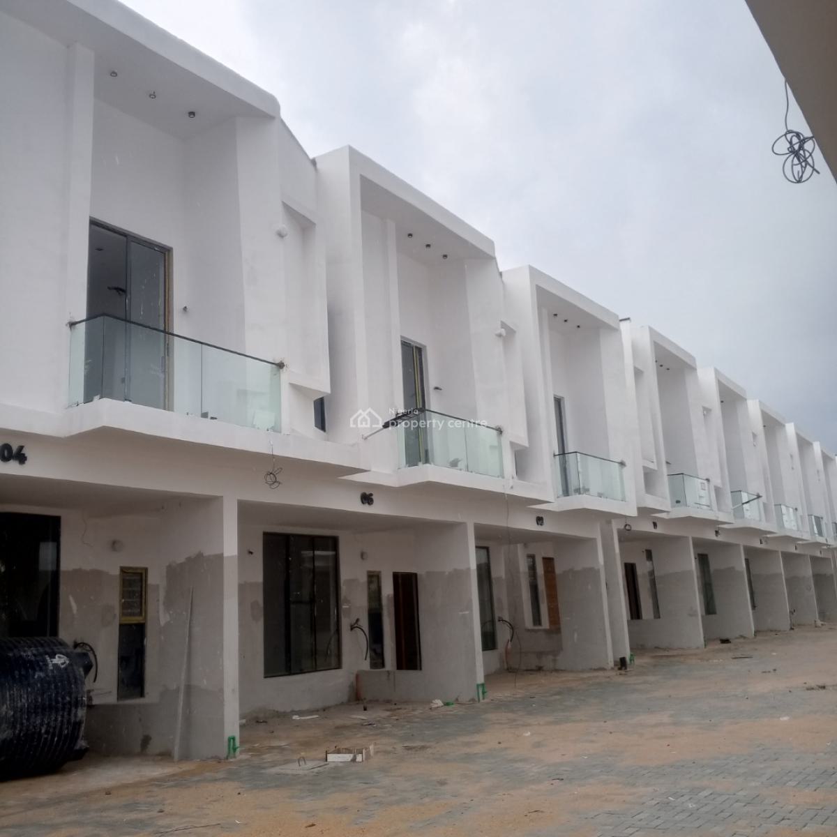 Brand New 4 Bedroom Terrace Duplex with a Bq, Swimming Pool and Gym, Harris Drive, Vgc, Lekki, Lagos, Terraced Duplex for Sale