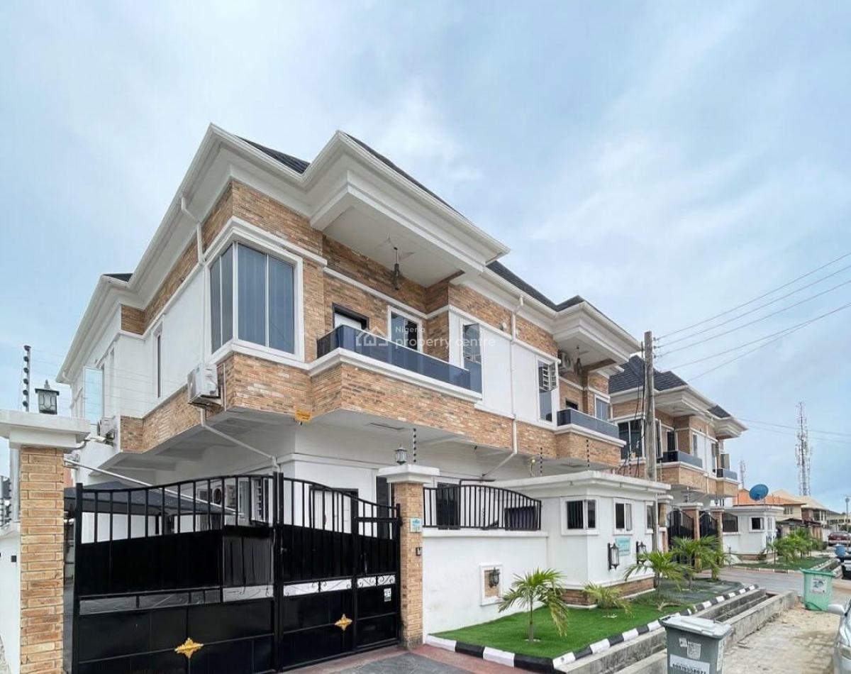 Tastefully Furnished 4 Bedroom Semi Detached Duplex, Ikota Lekki, Ikota, Lekki, Lagos, Semi-detached Duplex for Rent