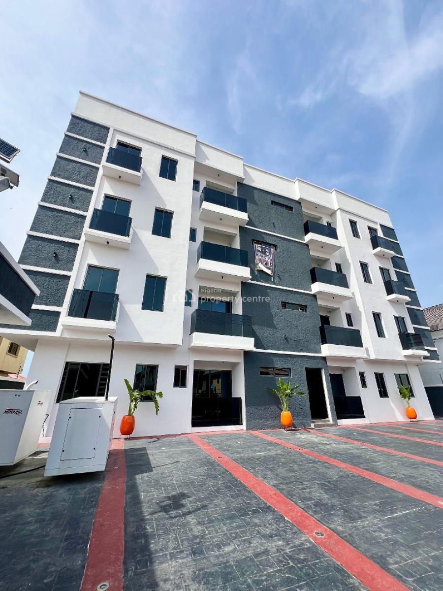 Stunning 3-bedroom Apartment with Bq and Elevator, Lekki Phase 1, Lekki, Lagos, Block of Flats for Sale