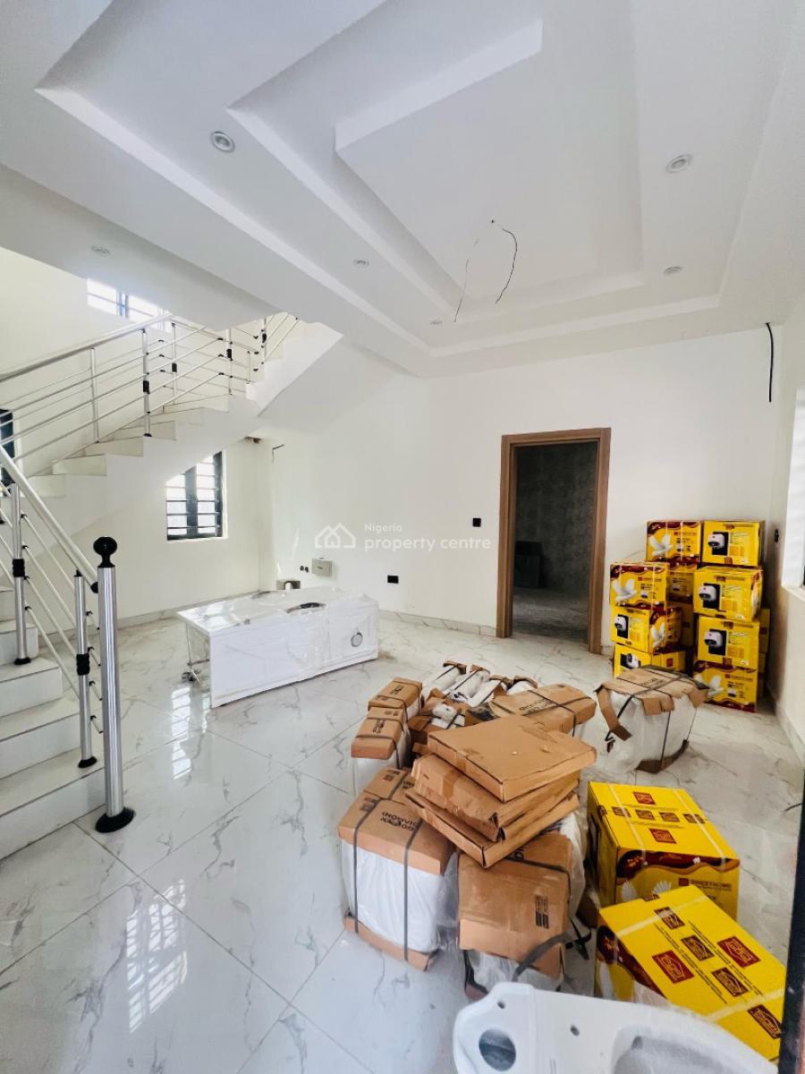 Nicely Built 4 Bedroom Semi Detached Duplex Plus Bq, Exquisite 4-bedroom Detached Duplex with Bq, Opebi, Ikeja, Lagos, Semi-detached Duplex for Sale