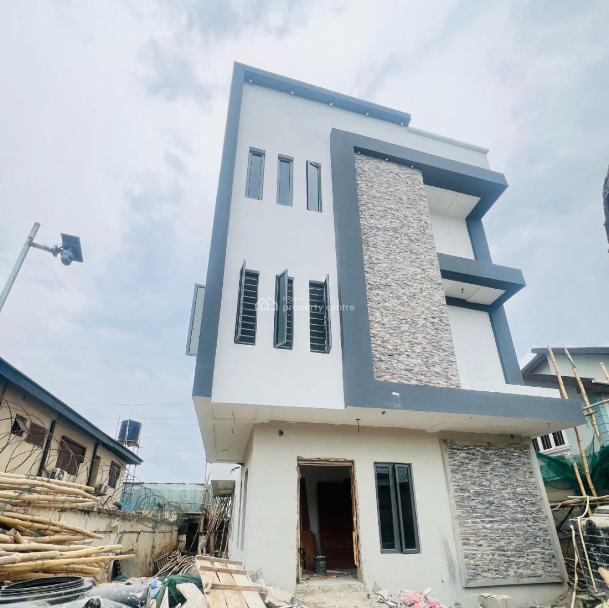Alluring 5 Bedroom Fully Detached Duplex & Bq with Range of Features, Gra, Ogudu, Lagos, Detached Duplex for Sale