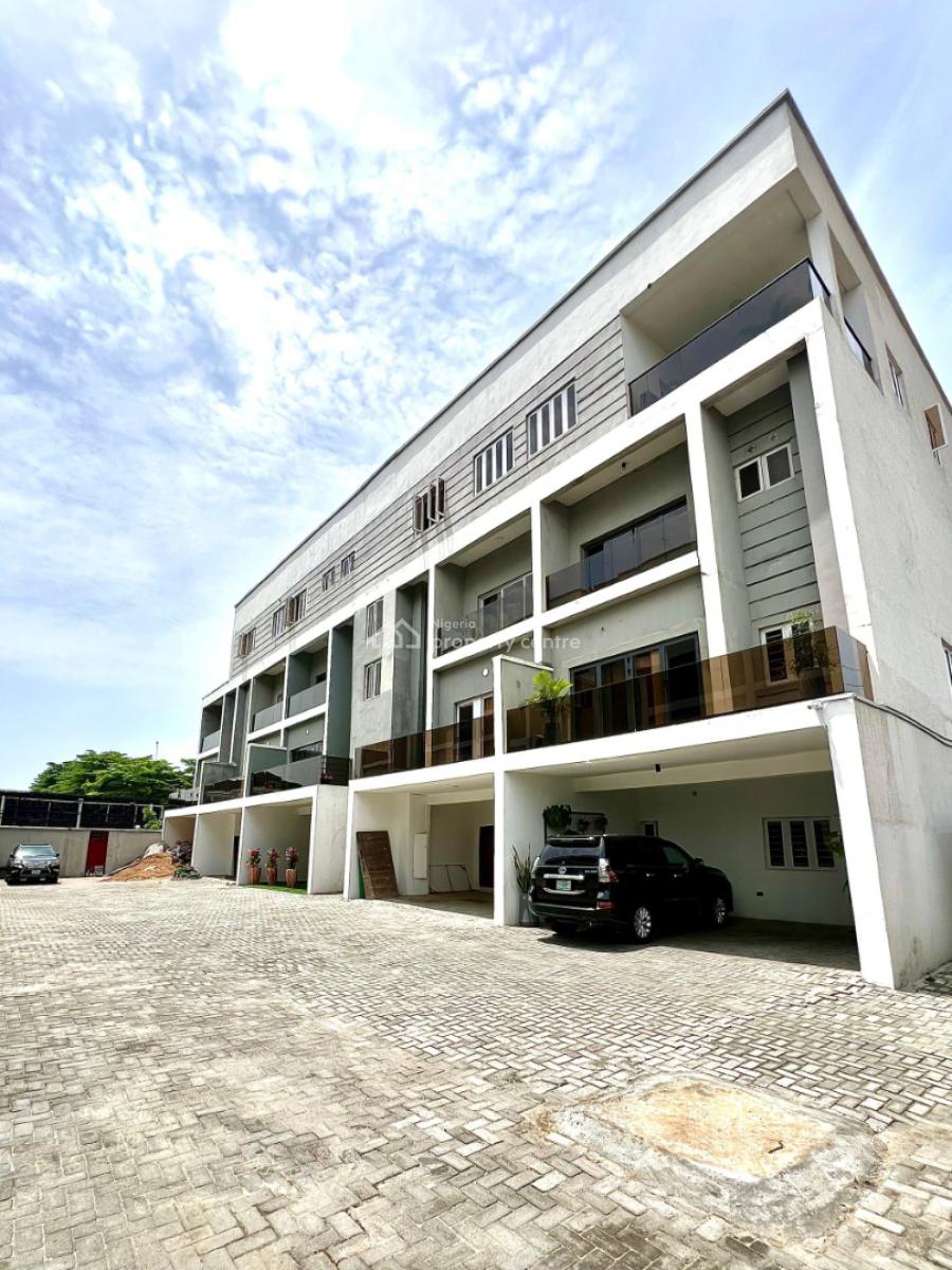 4-bedroom Terrace Duplex with Bq, Lekki Phase 1, Lekki, Lagos, House for Rent