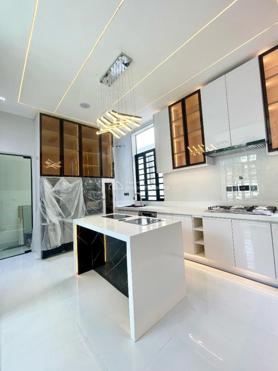 Fantastically Luxury 5 Bedroom Smart Home with Swimming Pool & Bq, Chevron, Lekki, Lagos, Detached Duplex for Sale