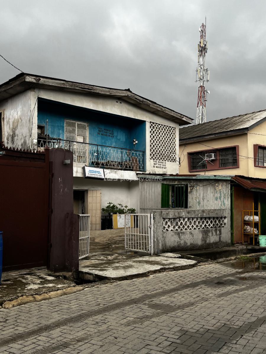 Sharp Block of 4 on a Full Plot Available, Off Ogunlana Drive, Ogunlana, Surulere, Lagos, Block of Flats for Sale