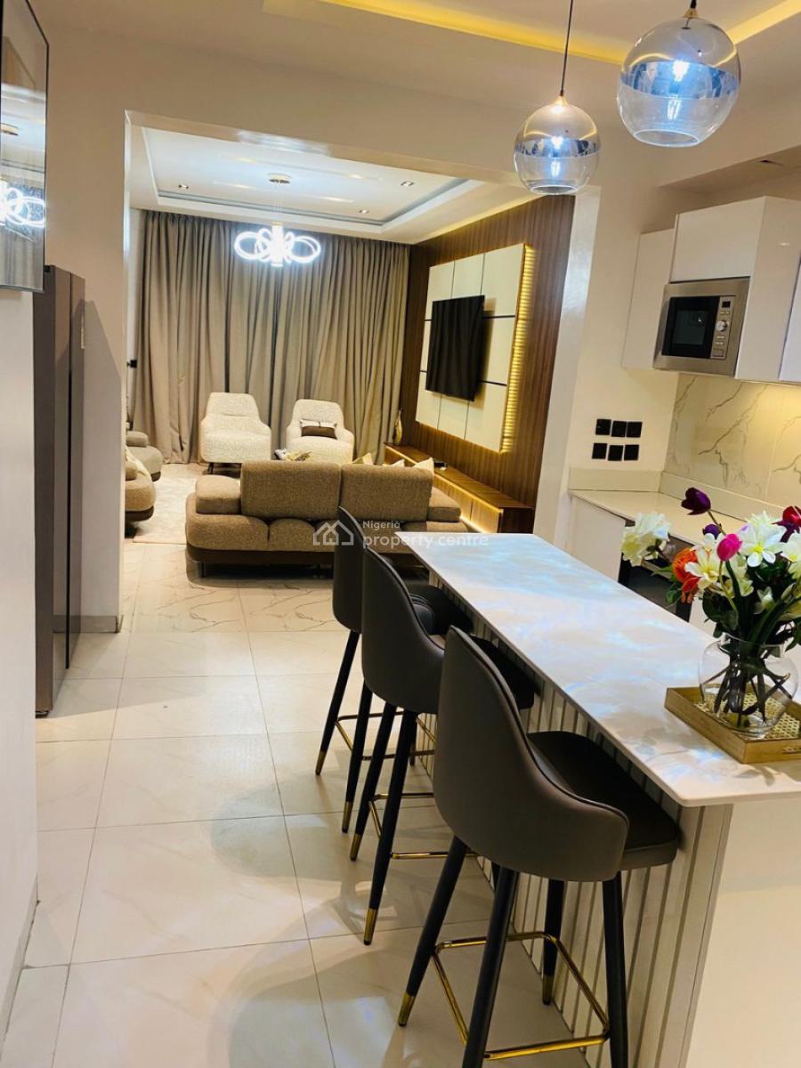Newly Launched Luxury Three Bedroom Apartment with Ps5, Pool,private Bq, Lekki Phase 1, Lekki, Lagos, Flat / Apartment Short Let