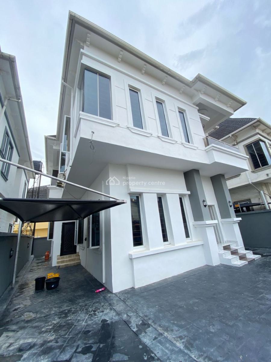 Partly Furnished 4 Bedrooms Detached Duplex with Bq., Ajah, Lagos, Detached Duplex for Sale