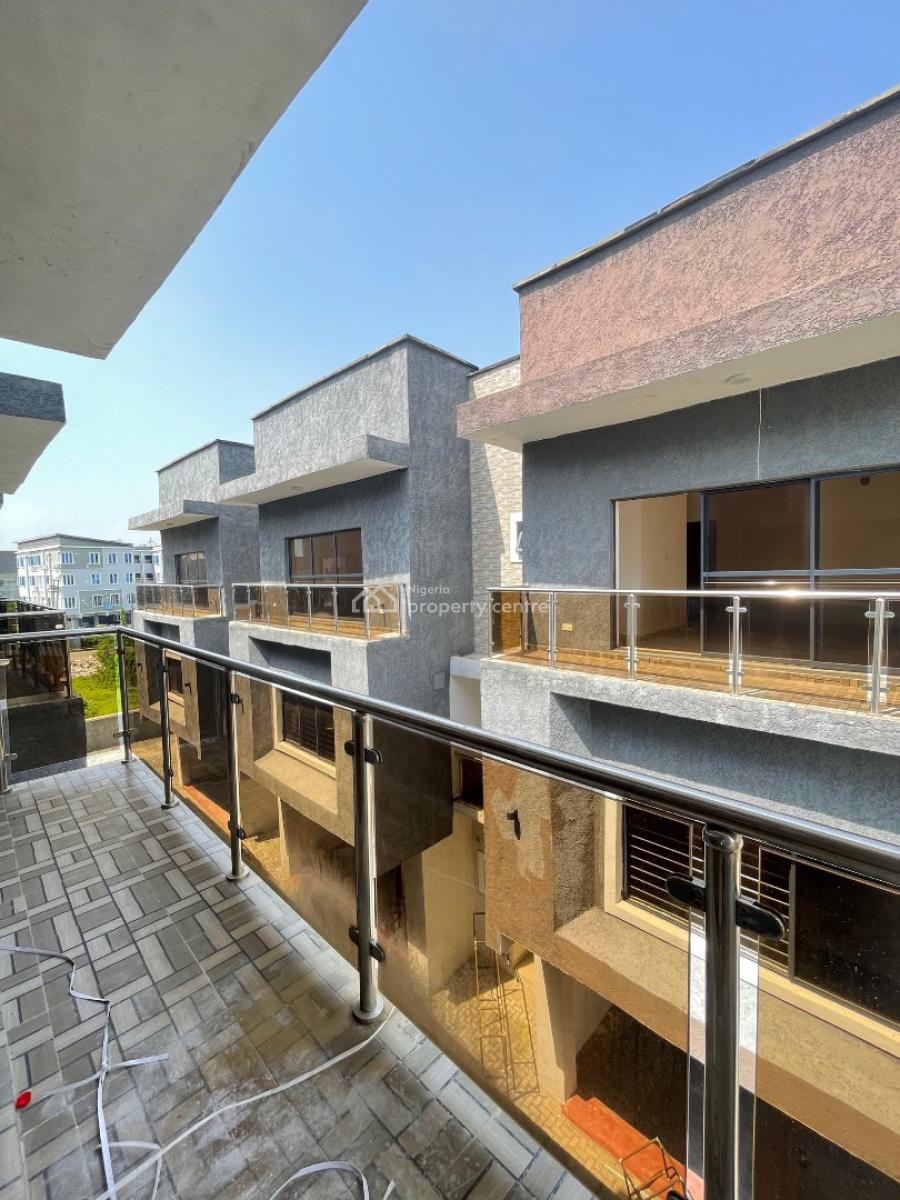 Spacious 4 Bedroom Terrace Duplex with Bq , Study/gym Room, Chevron Toll Gate, Lekki, Lagos, Terraced Duplex for Sale