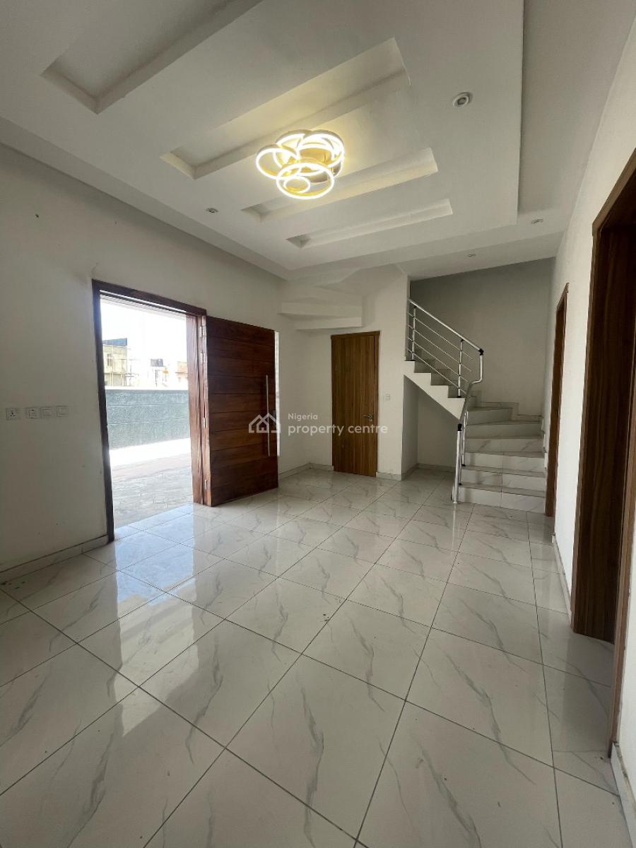Lovely 4 Bedroom Terraced  Duplex with in a Secured Estate, Mobil Road, Ajah, Lekki, Lagos, Terraced Duplex for Sale