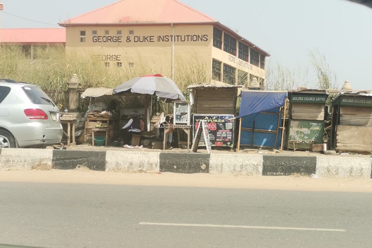Prime One and a Half Acre of Land Along a Busy Commercial Corridor, Beside George and Duke, Akala Expressway, Ibadan, Oyo, Commercial Land for Sale