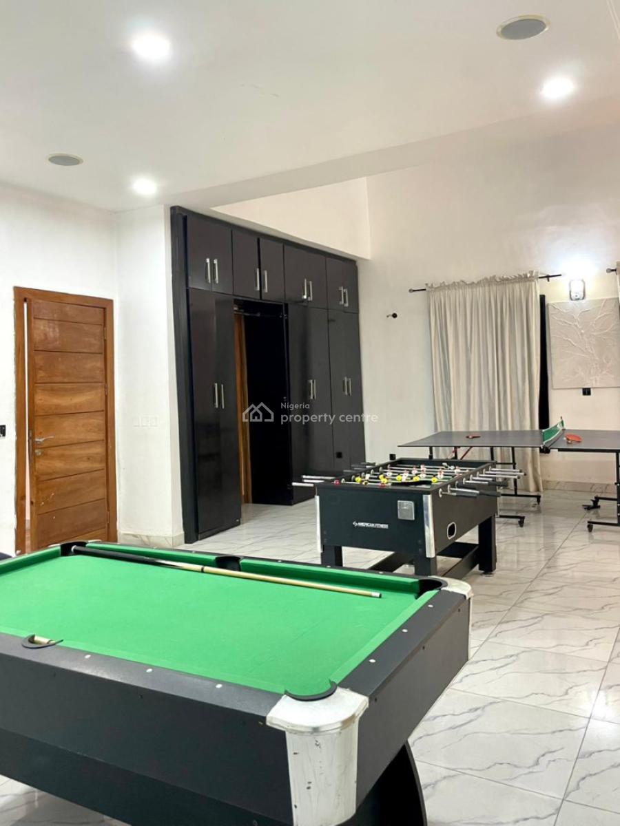 5 Bedroom Terrace Duplex with Cinema,pool and Game Room, Chief Augustine Anozie Street, Lekki Phase 1, Lekki, Lagos, Terraced Duplex Short Let