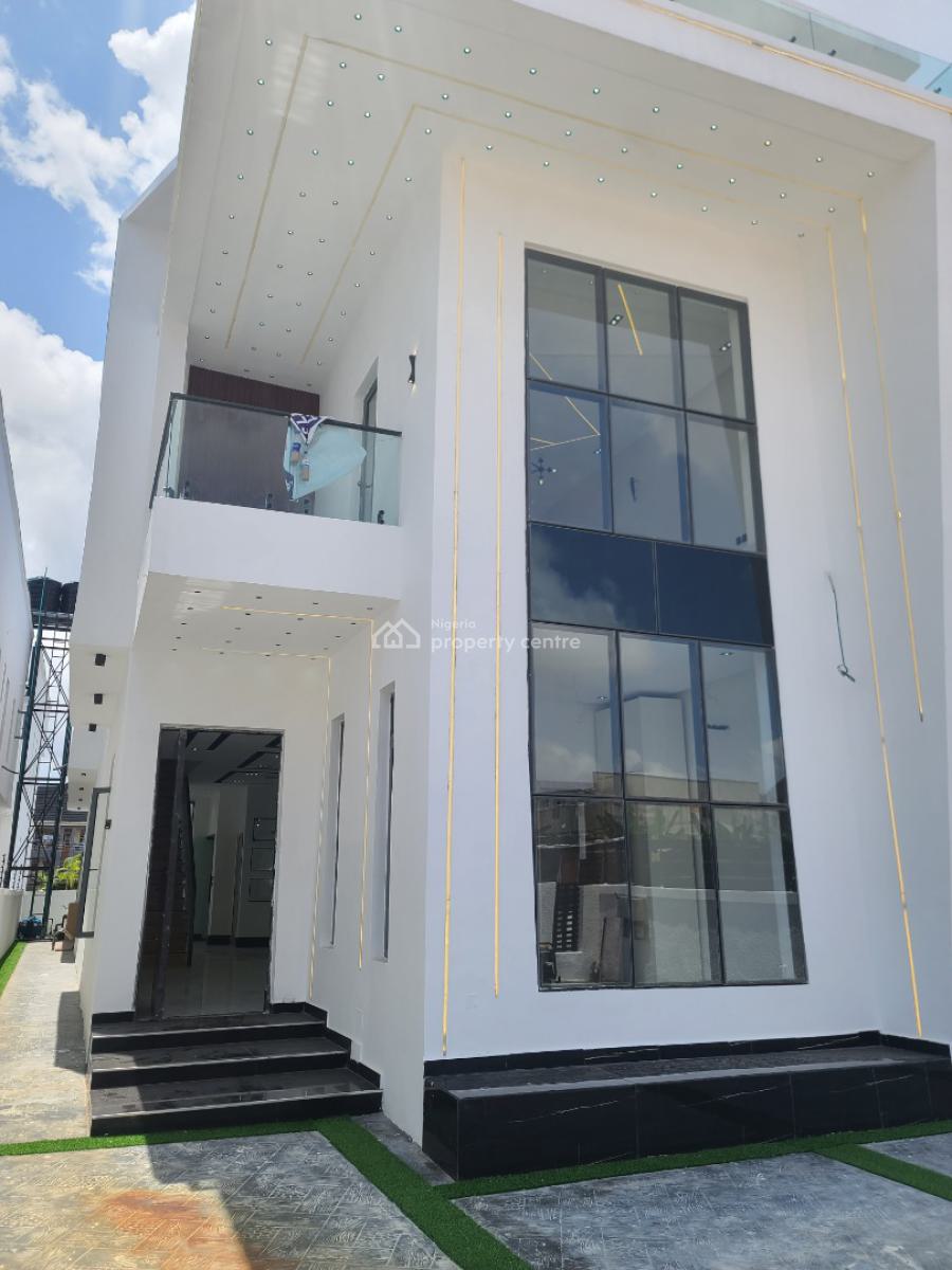 Automated 5bed Fully Detached Wit Swimming Pool N Bq Building Approval, Oakland Estate, Ajah, Lagos, Detached Duplex for Sale