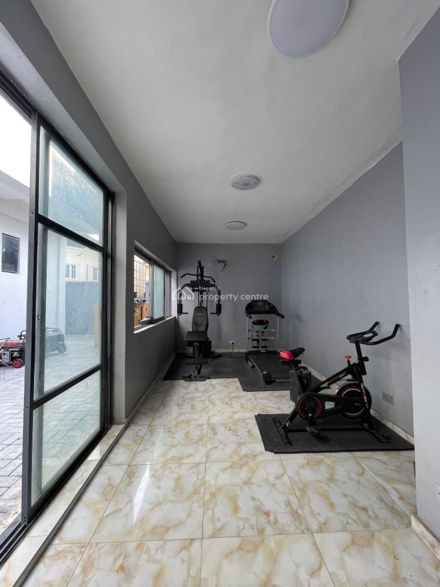 Exquisite 4 Bedroom Terraced Duplex with Floating Stairs and Gym, Ologolo, Lekki, Lagos, Terraced Duplex for Sale