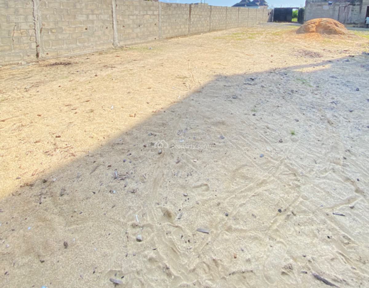 Well Tabled 500sqm Dryland Fenced and Gated with Governors Consent, Lekki Scheme2 Via Abraham Adesanya Ajah, Ajah, Lagos, Residential Land for Sale