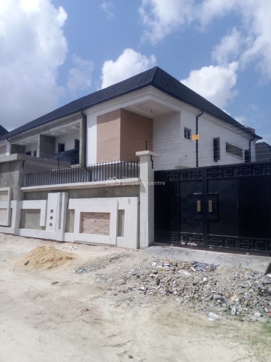 Luxury Spacious 4 Bedroom Semi Detached Duplex with Big Bq, Ogidan, Sangotedo, Ajah, Lagos, Semi-detached Duplex for Sale