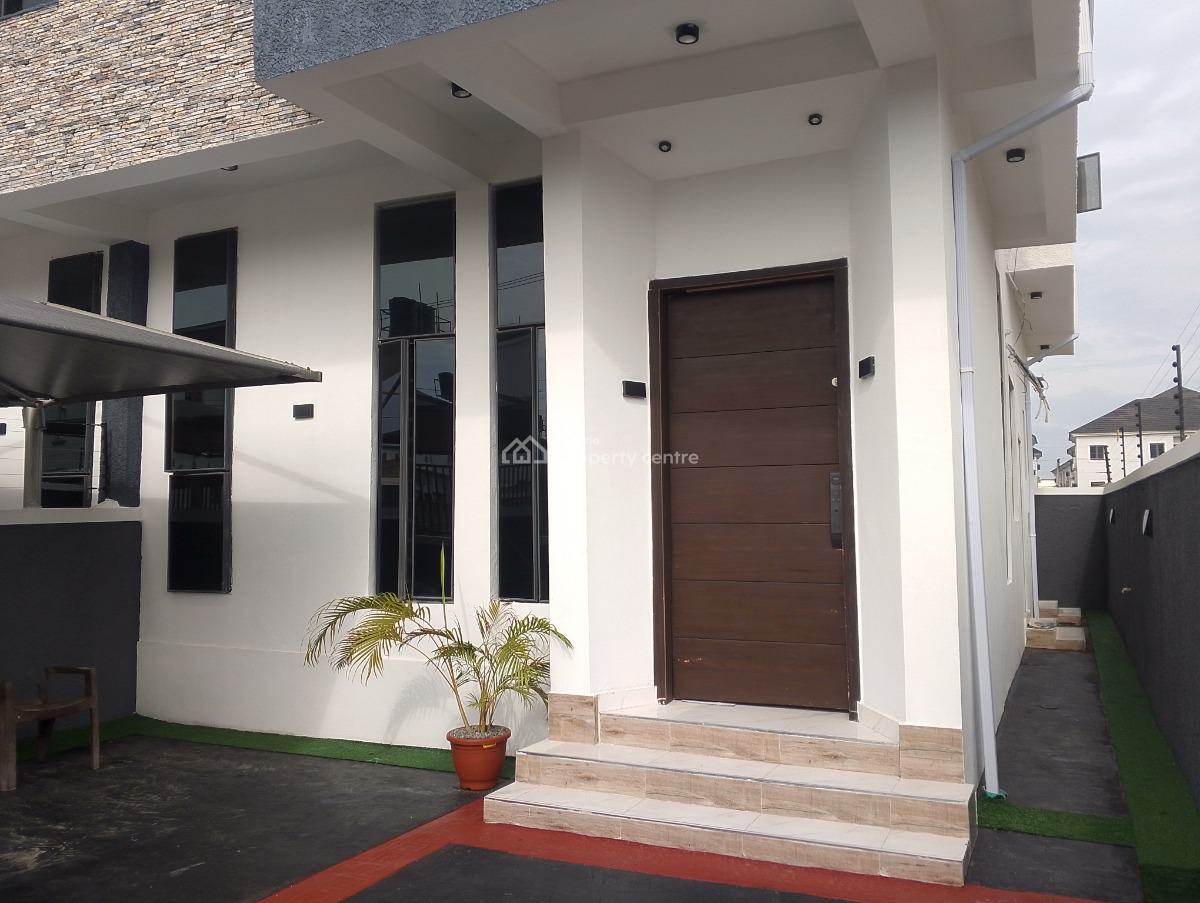 Newly Built 4 Bedroom Semi Detached House with a Room Bq, Ikota Gra, Ikota, Lekki, Lagos, Semi-detached Duplex for Sale