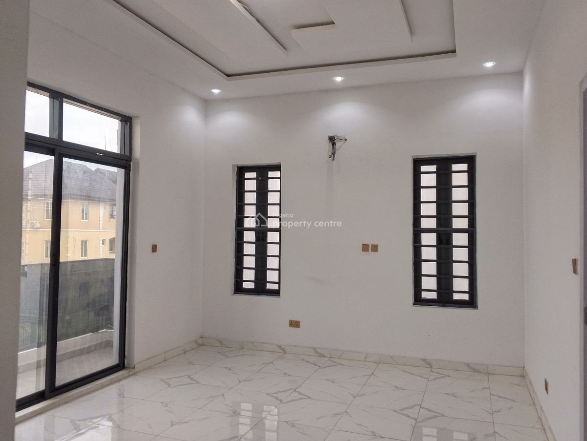 Lovely Finished and Affordable 4 Bedroom Semi Detached Home with a Bq, Ikota Gra Estate, Ikota, Lekki, Lagos, Semi-detached Duplex for Sale