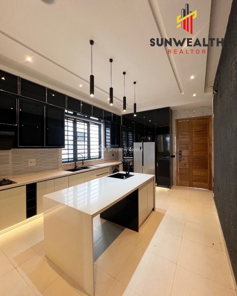 Contemporary 5-bedroom Detached Duplex with Swimming Pool, Megamound, Lekki, Lagos, Detached Duplex for Sale